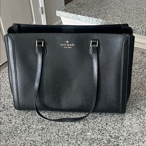 Kate Spade Black Saffiano Leather Handbag